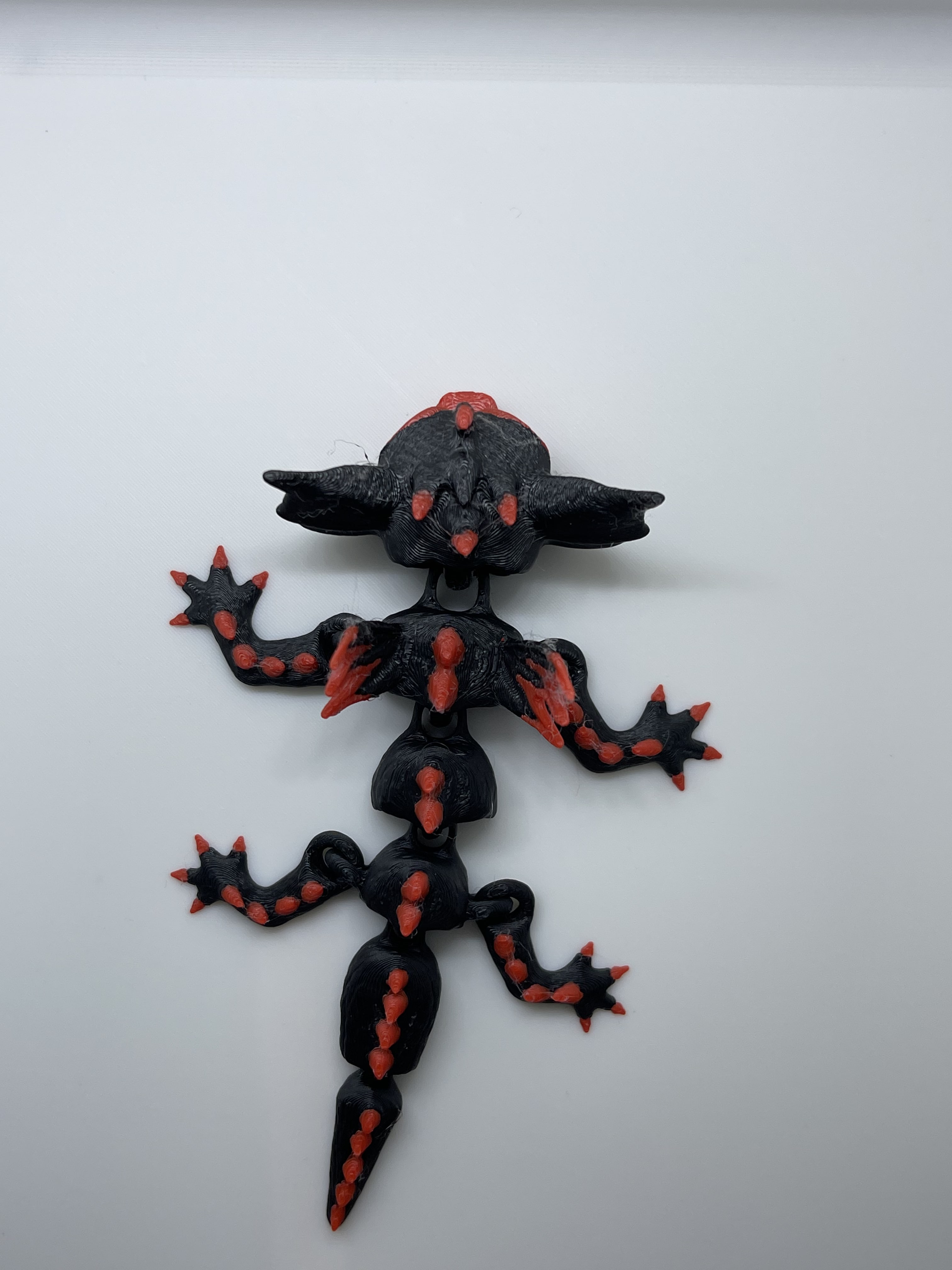 red and black dragon