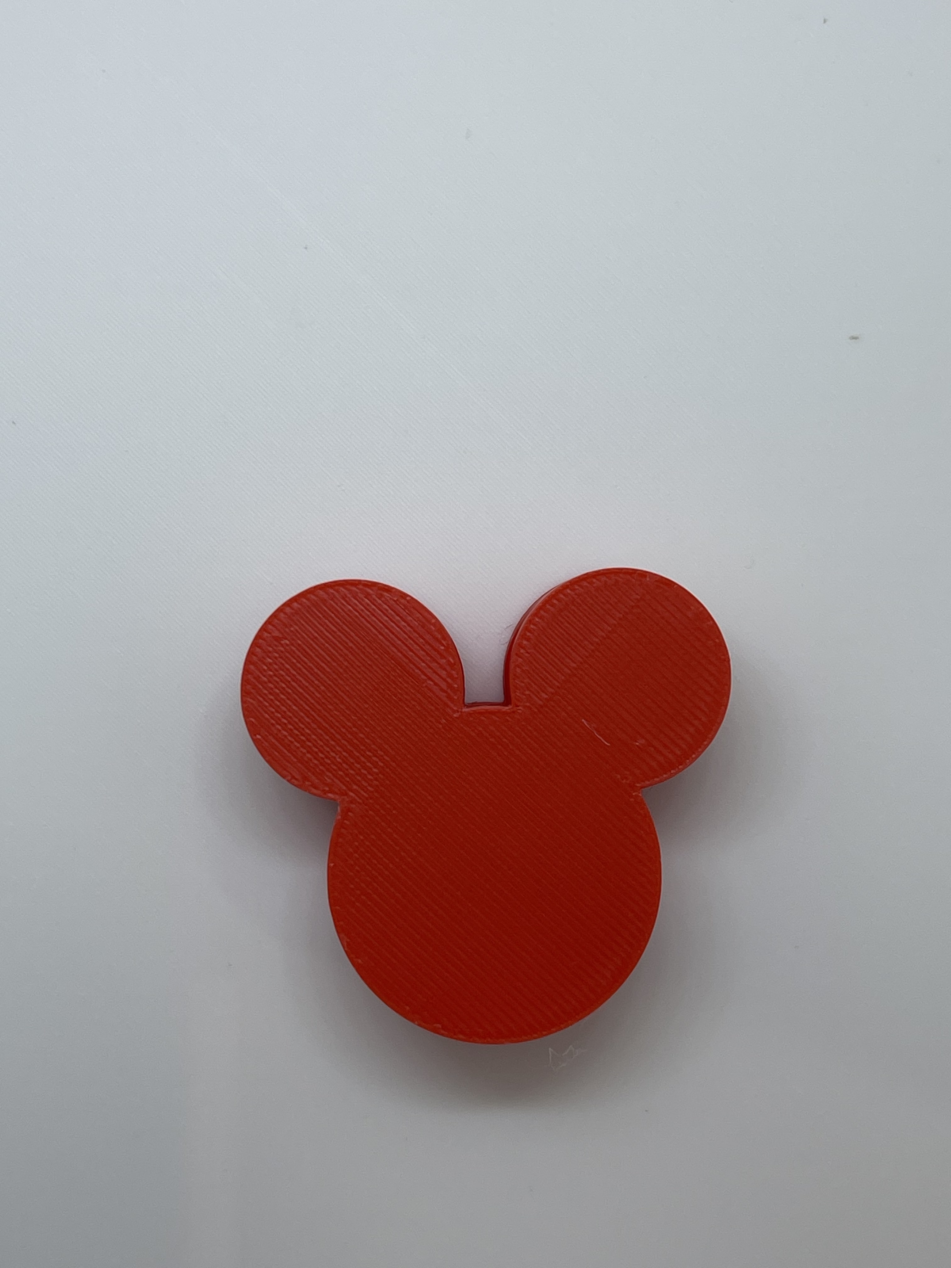 Red mickey mouse straw topper